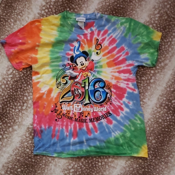 Disney Tops - 2016 Mickey Tye Dye T-shirt
